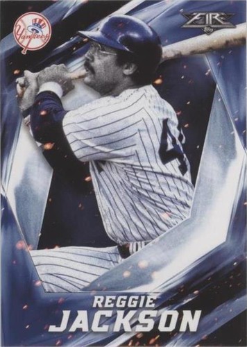 2017 Topps Fire - Reggie Jackson #182