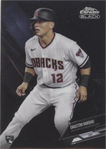 2021 Topps Chrome Black - Daulton Varsho #9