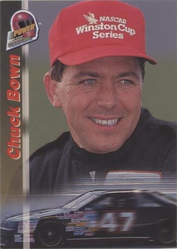 Chuck Bown 1990 NASCAR Nescafe Racing Hero Card NEW Front/Back | eBay