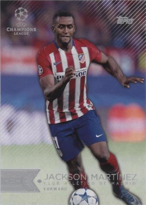 2015-16 Topps UCL Showcase Jackson Martinez #65