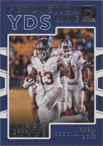 2017 Panini Donruss Odell Beckham Jr. #13