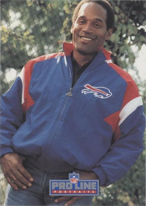 1991 Pro Line Portraits O.J. Simpson #28