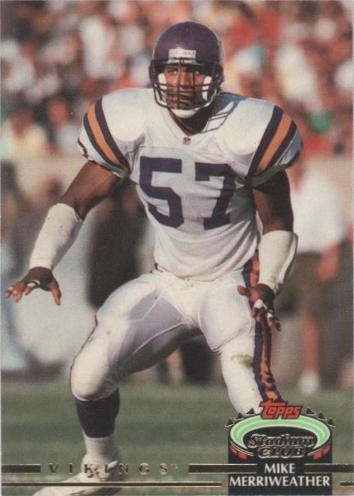 1992 Topps Stadium Club Mike Merriweather #222