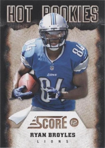 2012 Score Ryan Broyles #17