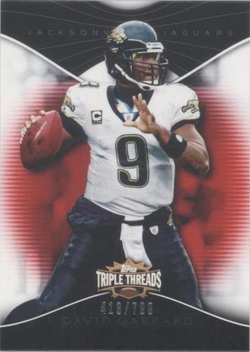 2009 Topps Triple Threads David Garrard #10