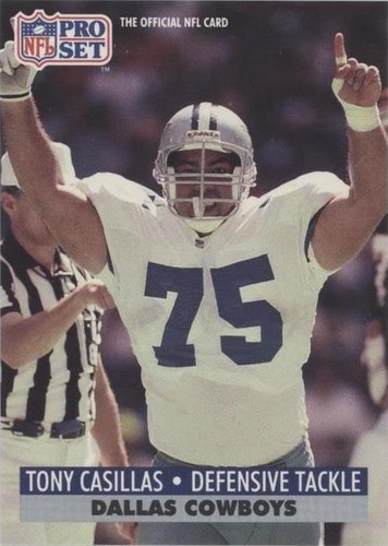 1991 Pro Set Tony Casillas #820