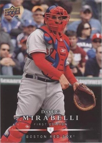 2008 Upper Deck First Edition - Doug Mirabelli #187