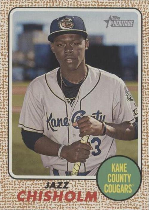 2017 Topps Heritage Minor League Edition - Jazz Chisholm #7