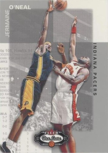 2002-03 Fleer Box Score - Jermaine O'Neal #42