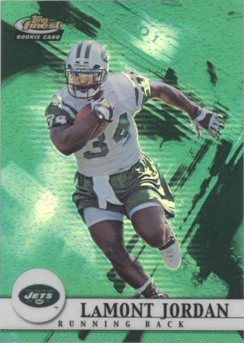 2001 Topps Finest LaMont Jordan #107