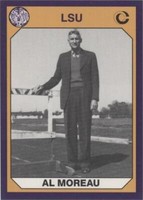 1990 Collegiate Collection LSU Tigers Al Moreau #170