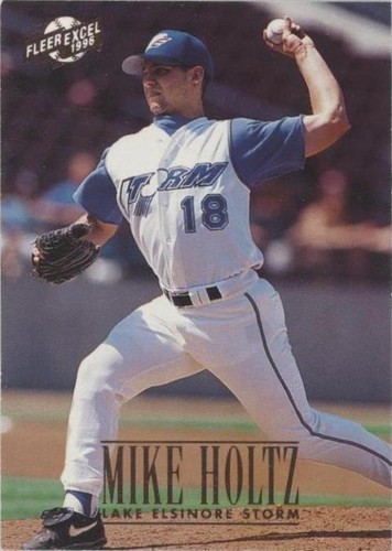 1996 Fleer Excel - Mike Holtz #28