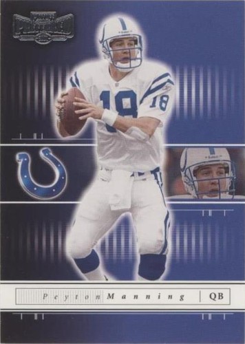 2001 Playoff Preferred Peyton Manning #15
