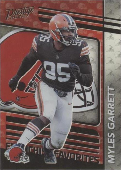 2022 Panini Prestige Myles Garrett #FF-15