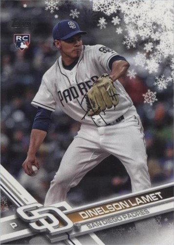2017 Topps Holiday - Dinelson Lamet #HMW122