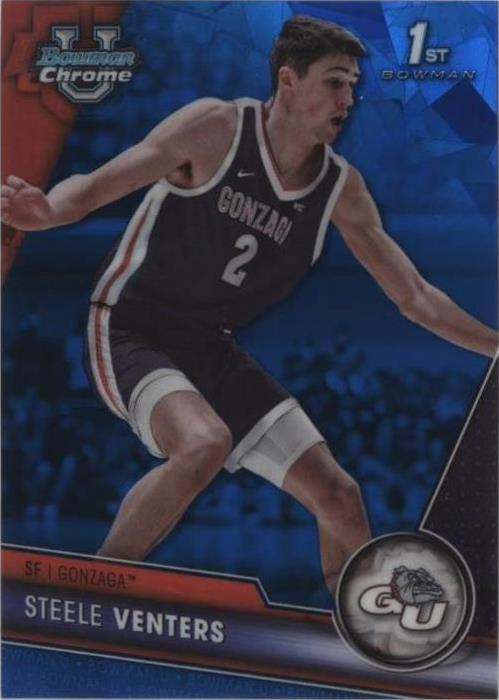 2023-24 Bowman University Chrome Sapphire Edition - Steele Venters #83