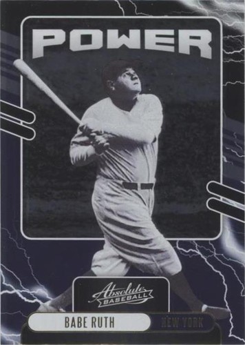 2021 Panini Absolute - Babe Ruth #PO-1