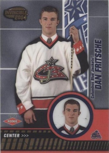 2003-04 Pacific Invincible - Dan Fritsche #108