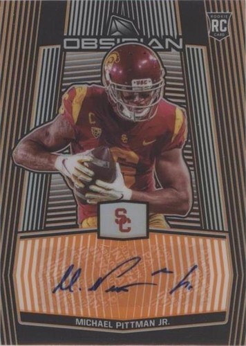 2020 Panini Obsidian Draft Picks Michael Pittman Jr. #49