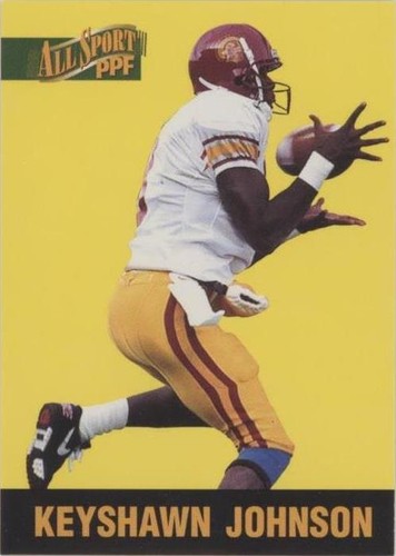 1996 Score Board All Sport PPF Keyshawn Johnson #89
