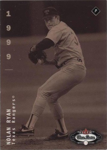 2002 Fleer Box Score - Nolan Ryan #303