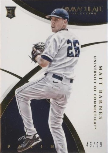 2015 Panini Immaculate Collection Collegiate - Matt Barnes #173