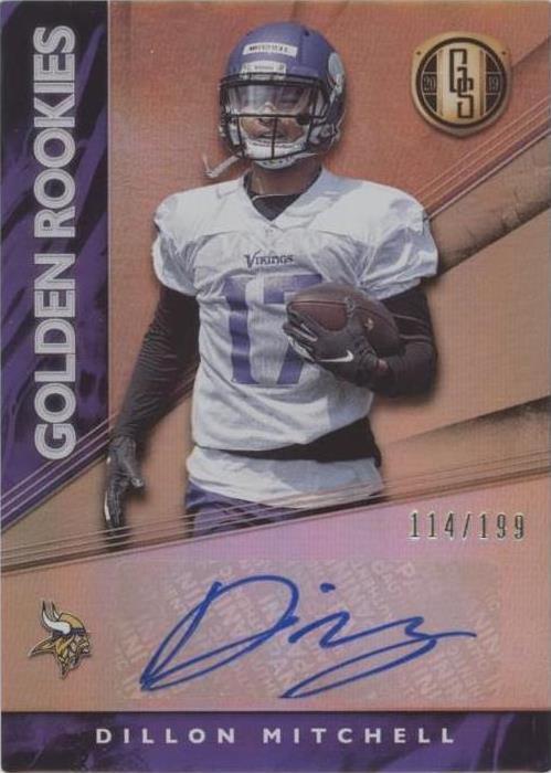 2019 Panini Gold Standard Dillon Mitchell #GRA-DM