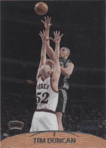1999-00 Topps Stadium Club Chrome - Tim Duncan #SCC9