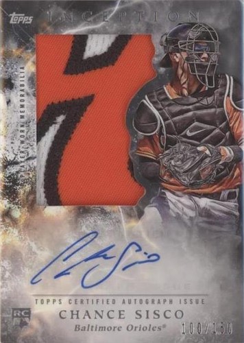 2018 Topps Inception - Chance Sisco #IAJ-CS