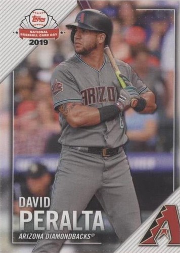 2019 Topps National Baseball Card Day - David Peralta #2