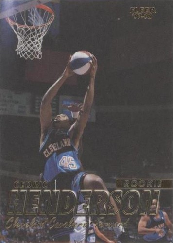 1997-98 Fleer - Cedric Henderson #314