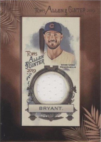 2019 Topps Allen & Ginter - Kris Bryant #MFR-KB