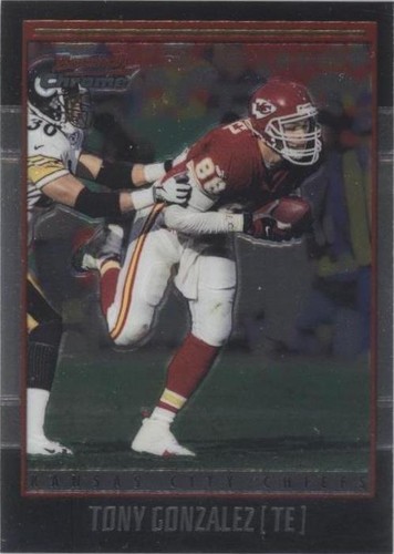 2001 Bowman Chrome Tony Gonzalez #10