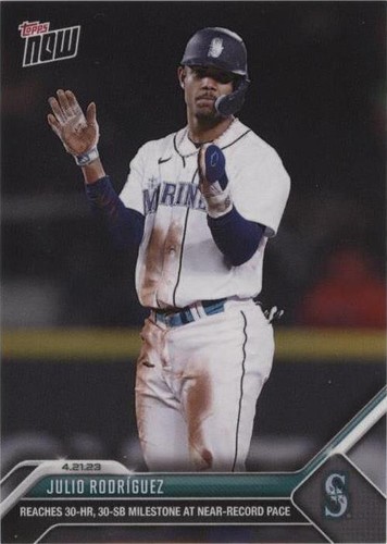 2023 Topps Now - Julio Rodriguez #163