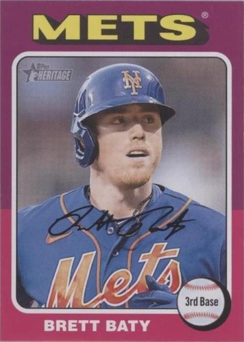 2024 Topps Living Set #726 Brett Baty PSA 10 Gem Mint Card