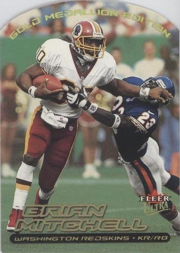 2000 Fleer Ultra Brian Mitchell #93G