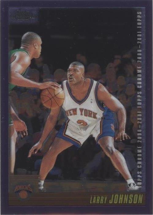 2000-01 Topps Chrome - Larry Johnson #27