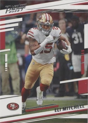 2022 Panini Prestige Elijah Mitchell #265