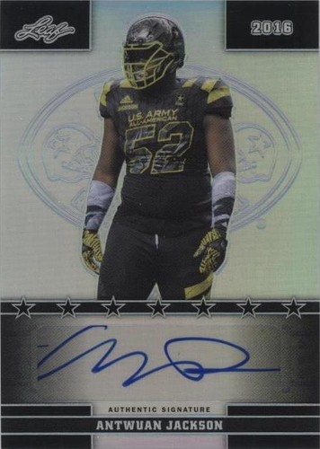 2016 Leaf U.S. Army All-American Bowl Antwuan Jackson #2