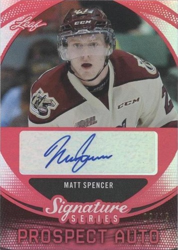 2015 Leaf Signature Series - Matt Spencer #SP-MS1
