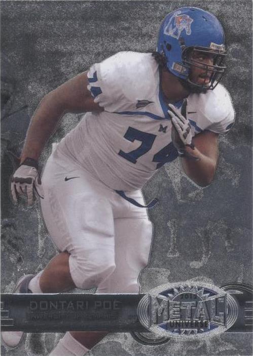 2012 Fleer Retro Dontari Poe #M-80