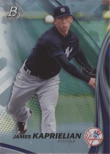 2017 Bowman Platinum - James Kaprielian #TP-JK