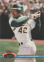 1991 Topps Stadium Club - Dave Henderson #284