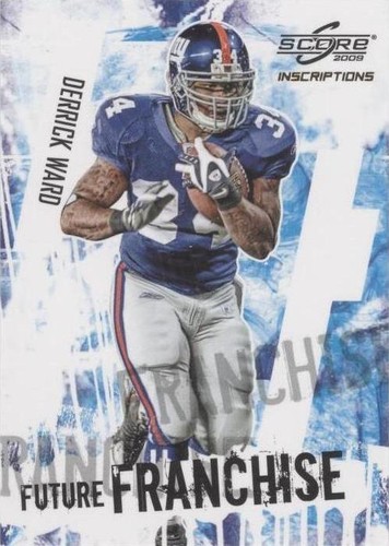 2009 Score Inscriptions Derrick Ward #6