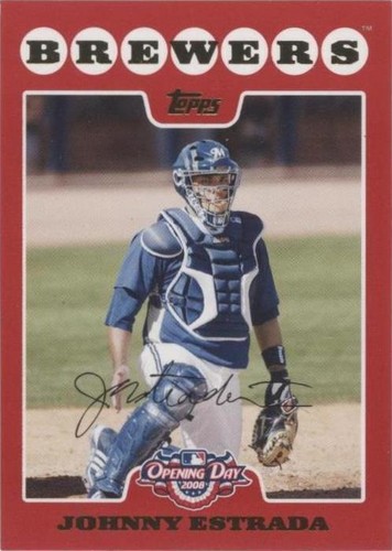 2008 Topps Opening Day - Johnny Estrada #61
