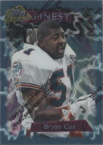 1995 Topps Finest Bryan Cox #202