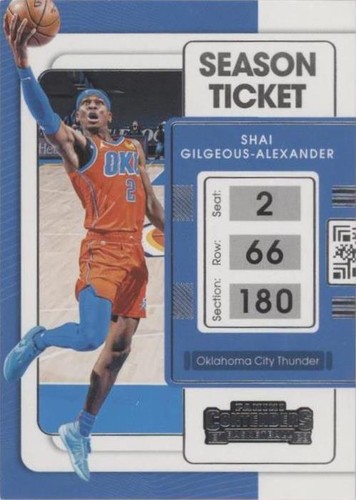 2021-22 Panini Contenders - Shai Gilgeous-Alexander #85