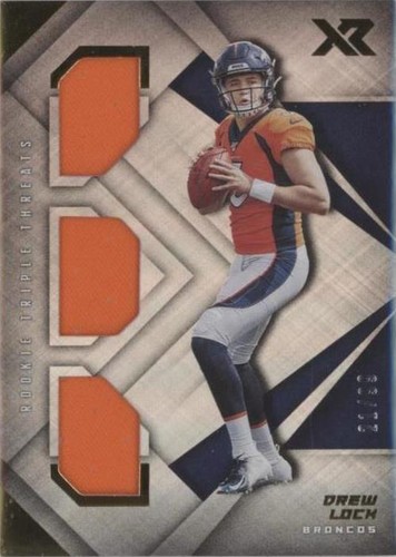 2019 Panini XR Drew Lock #RTM-4
