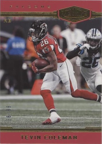 2018 Panini Plates & Patches Tevin Coleman #9