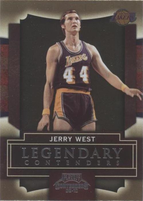 2009-10 Playoff Contenders - Jerry West #20